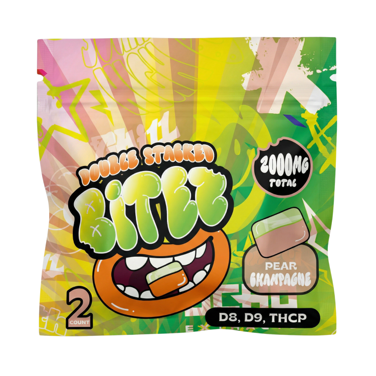 Ocho - 2000mg Double/Triple Stack Bitez - 14 Flavors!