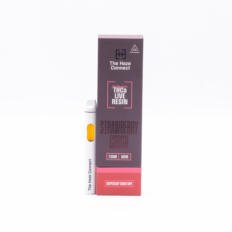 The Haze Connect Strawberry Cough 2g THCa Live Resin Disposable