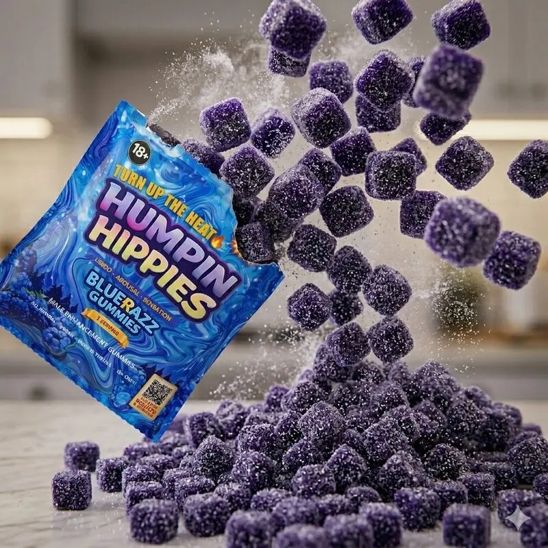 Humpin Hippies - 3ct Sexual Enhancement Gummies - Male and Female