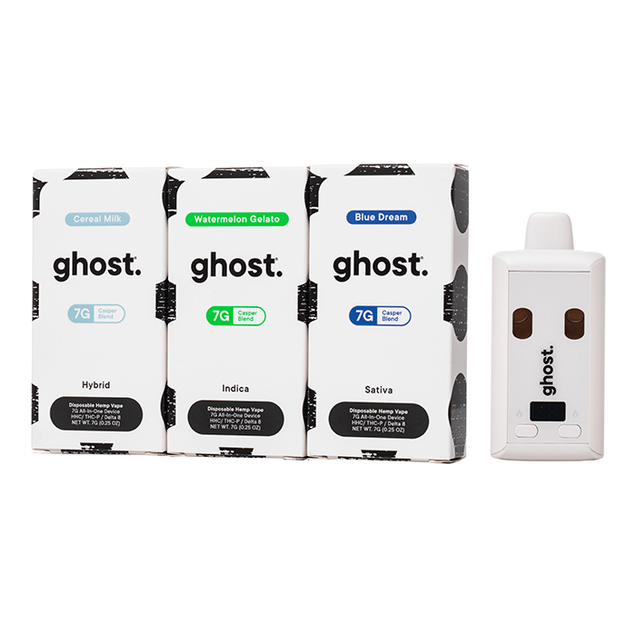 ghost. - Casper Blend 7G Disposable - 5 Strains!