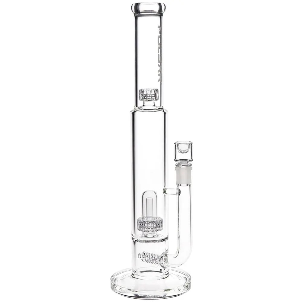 High Function Stacked Glass Water Pipe - 15" / 14mm F