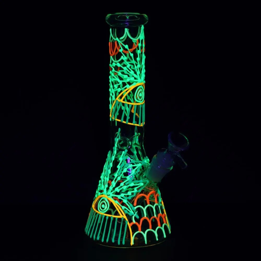 SeshGear 420 Drizzle G.I.T.D Beaker Glass Water Pipe - 10" / 14mm F product image 3