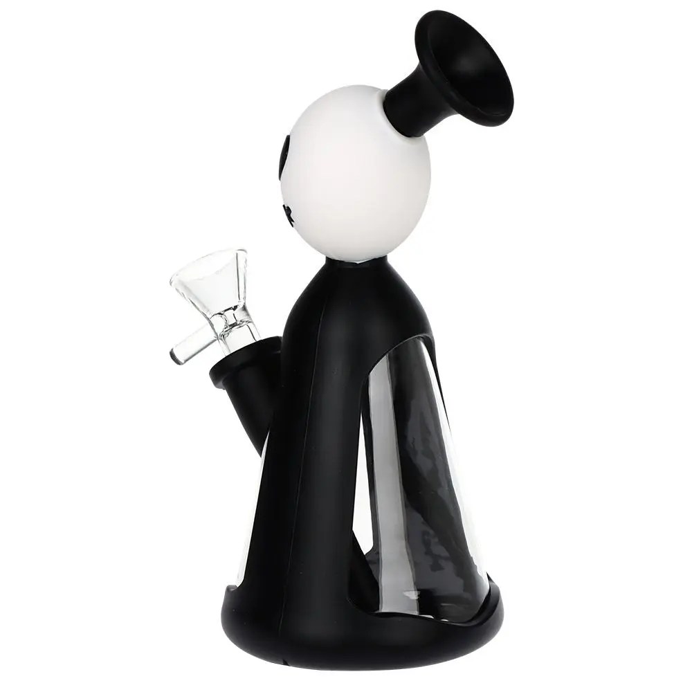 Nightmarish Silicone on Glass Water Pipe - 7.25" / 14mm F product image 2