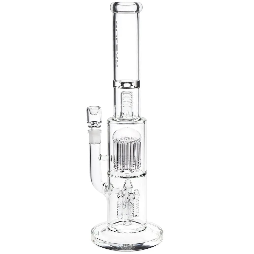 Double Chamber Rocket Perc Chugger Glass Water Pipe - 15.25" / 14mm F product image 2