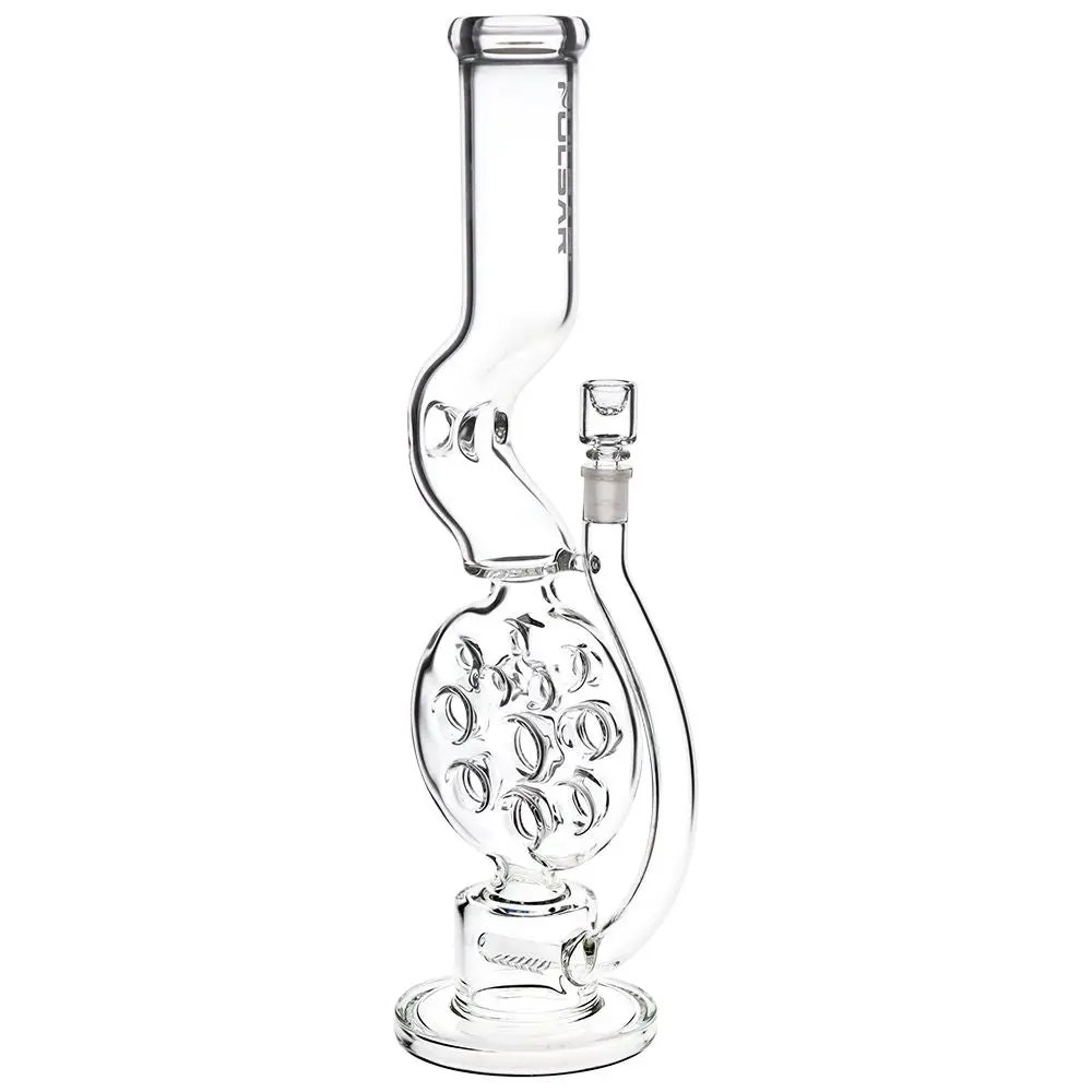 Swiss Perc Kink Neck Glass Water Pipe - 18" / 14mm F product image 5
