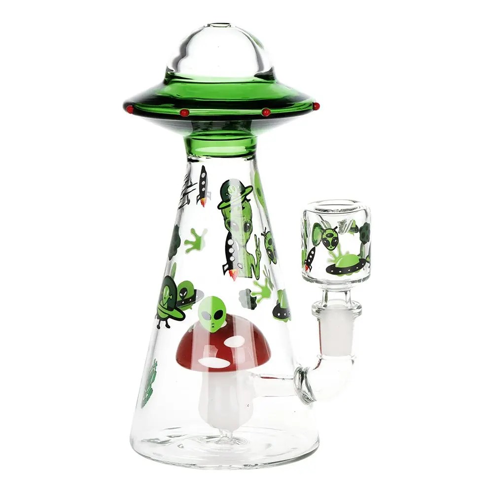 SeshGear Interstellar Trip Glass Water Pipe - 7.25" / 14mm F product image 2