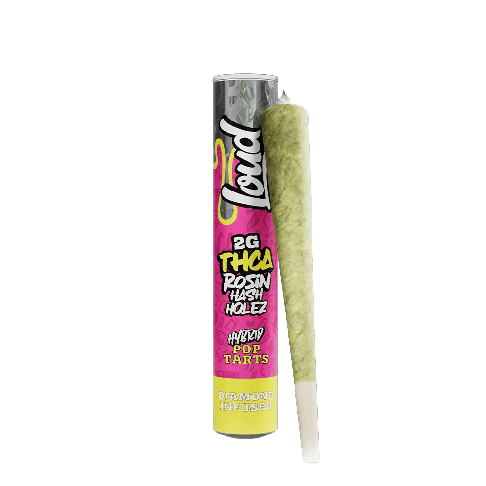 Loud Rosin Hash Holez Pop Tarts Hybrid 2g THCA diamond infused pre-roll