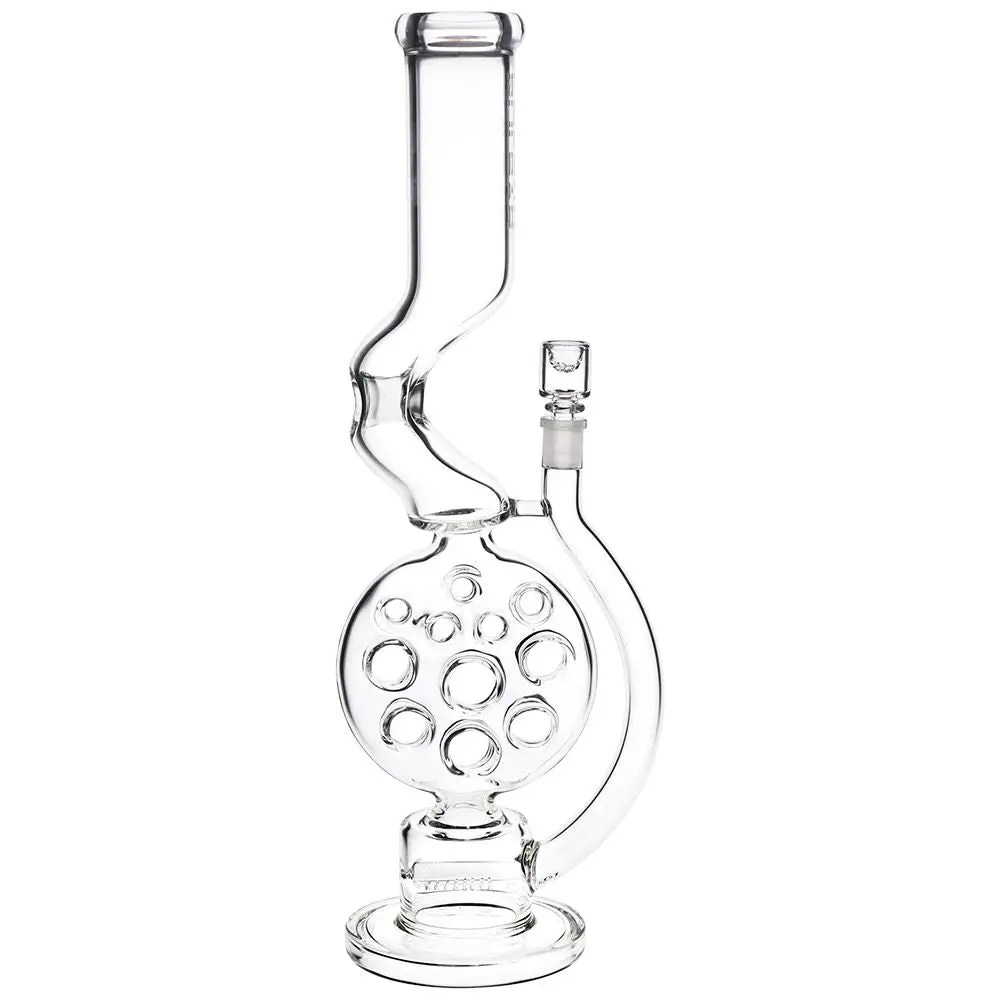Swiss Perc Kink Neck Glass Water Pipe - 18" / 14mm F product image 2
