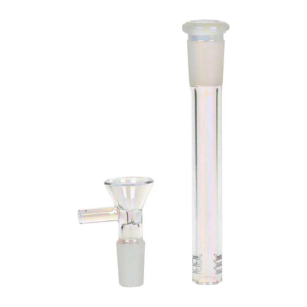 SeshGear Twist Straight Tube Glass Water Pipe - 13.75" / 14mm F product image 3