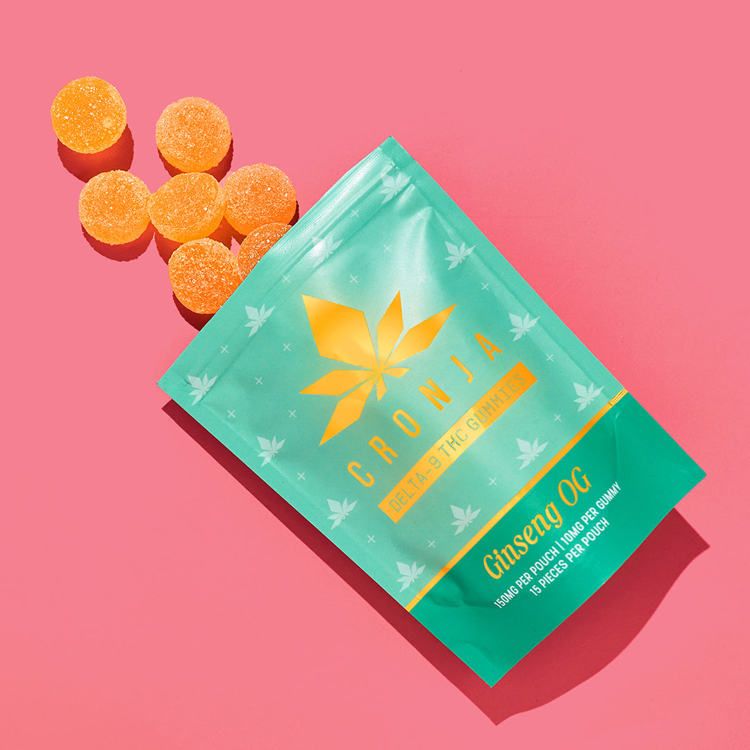Cronja Delta-9 THC Gummies 150 mg vegan hemp derived gummies