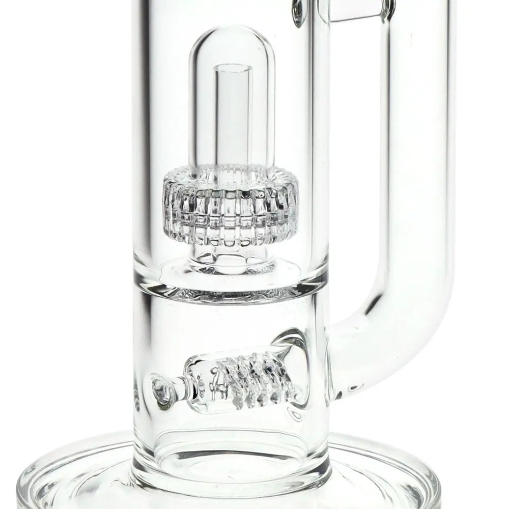 High Function Stacked Glass Water Pipe - 15" / 14mm F product image 3