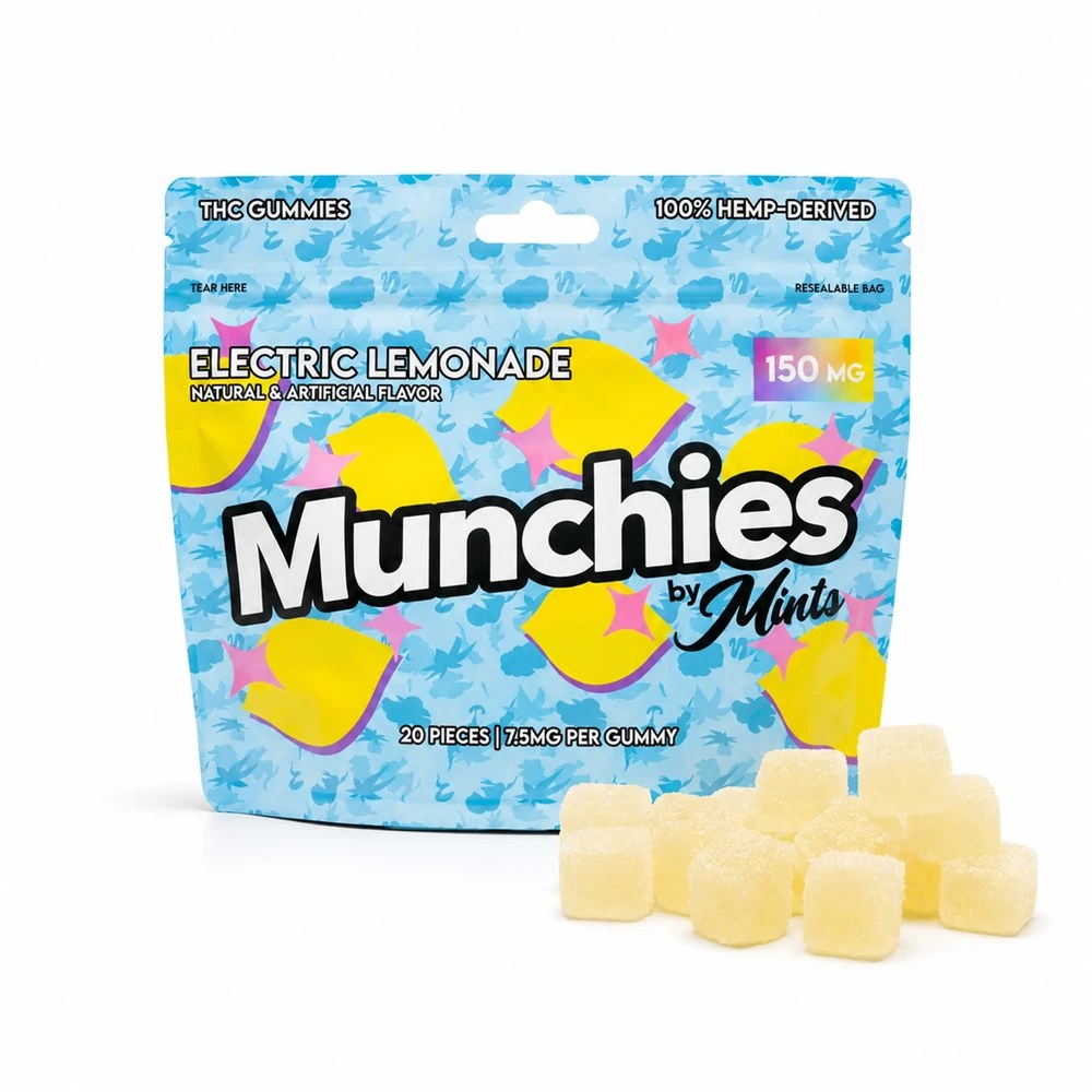 Munchies by Mints - 150mg D9 THC Gummies - 6 Flavors!