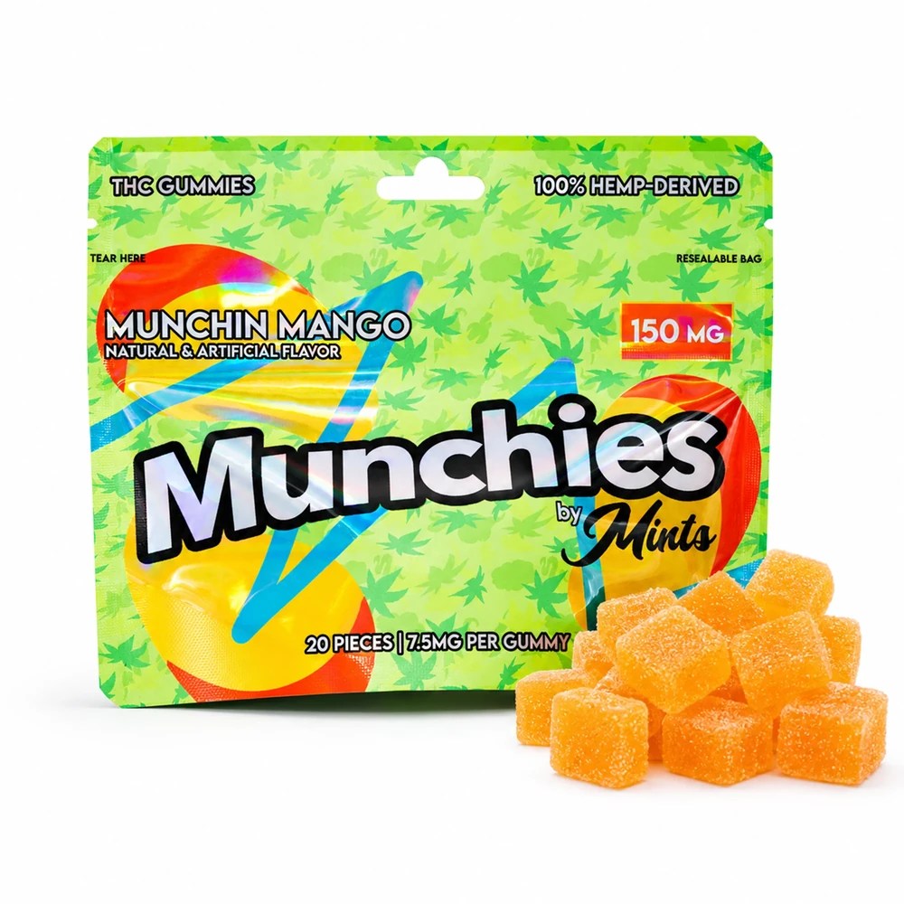 Munchies by Mints Gummies Munchin Mango 150mg Delta 9