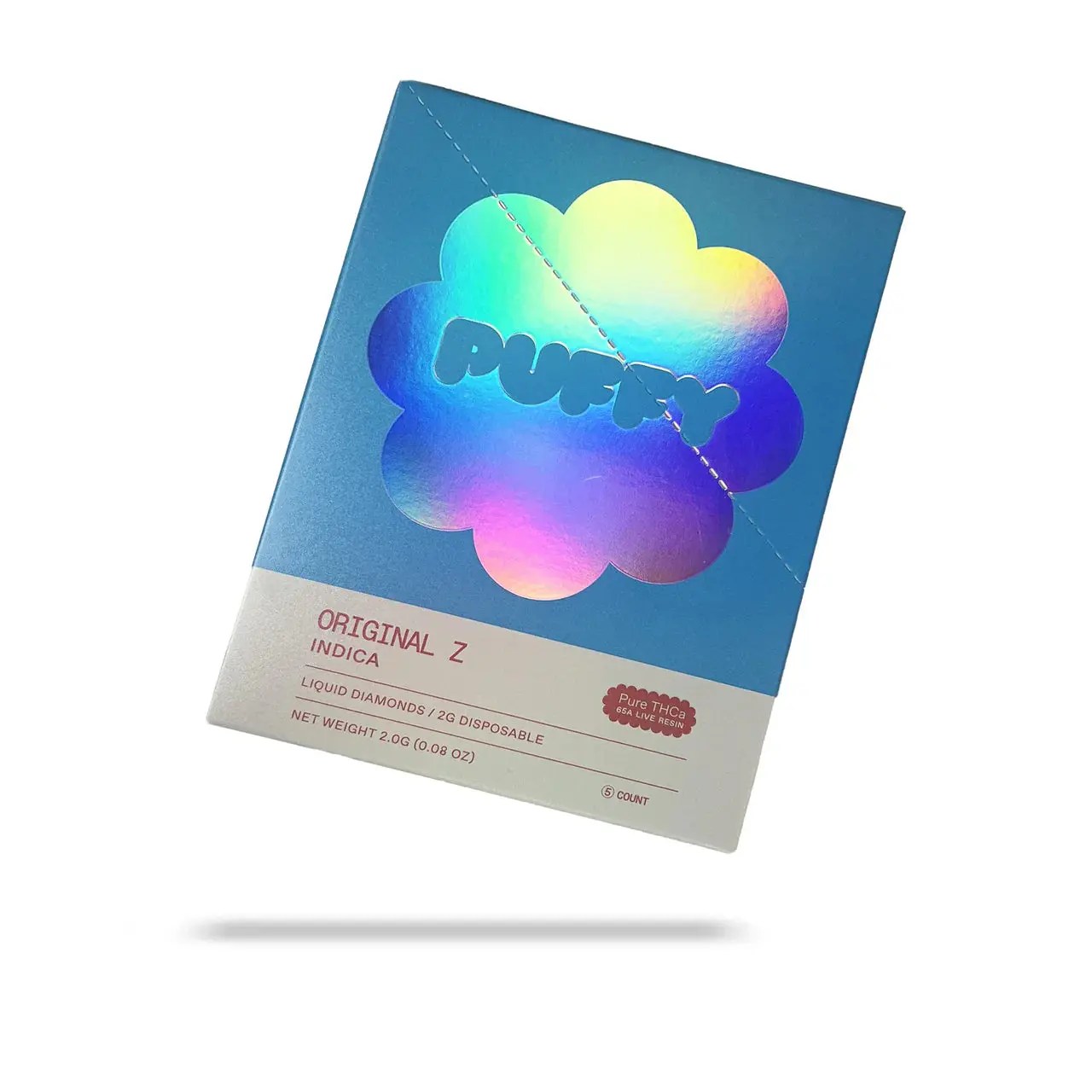 Puffy Live Resin Disposable 2g Original Z (Indica) THCa vape